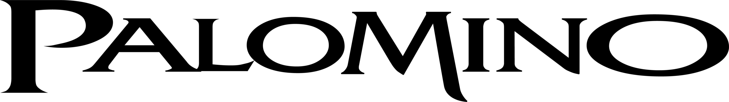 Palomino Logo Black