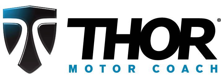 Thor Motor Coach Logo Blue